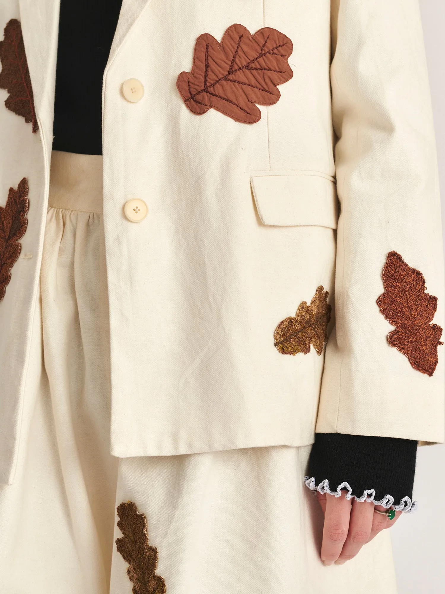 LA VESTE TITI - LES FEUILLES MORTES sold by Mii Collection product image thumbnail 3