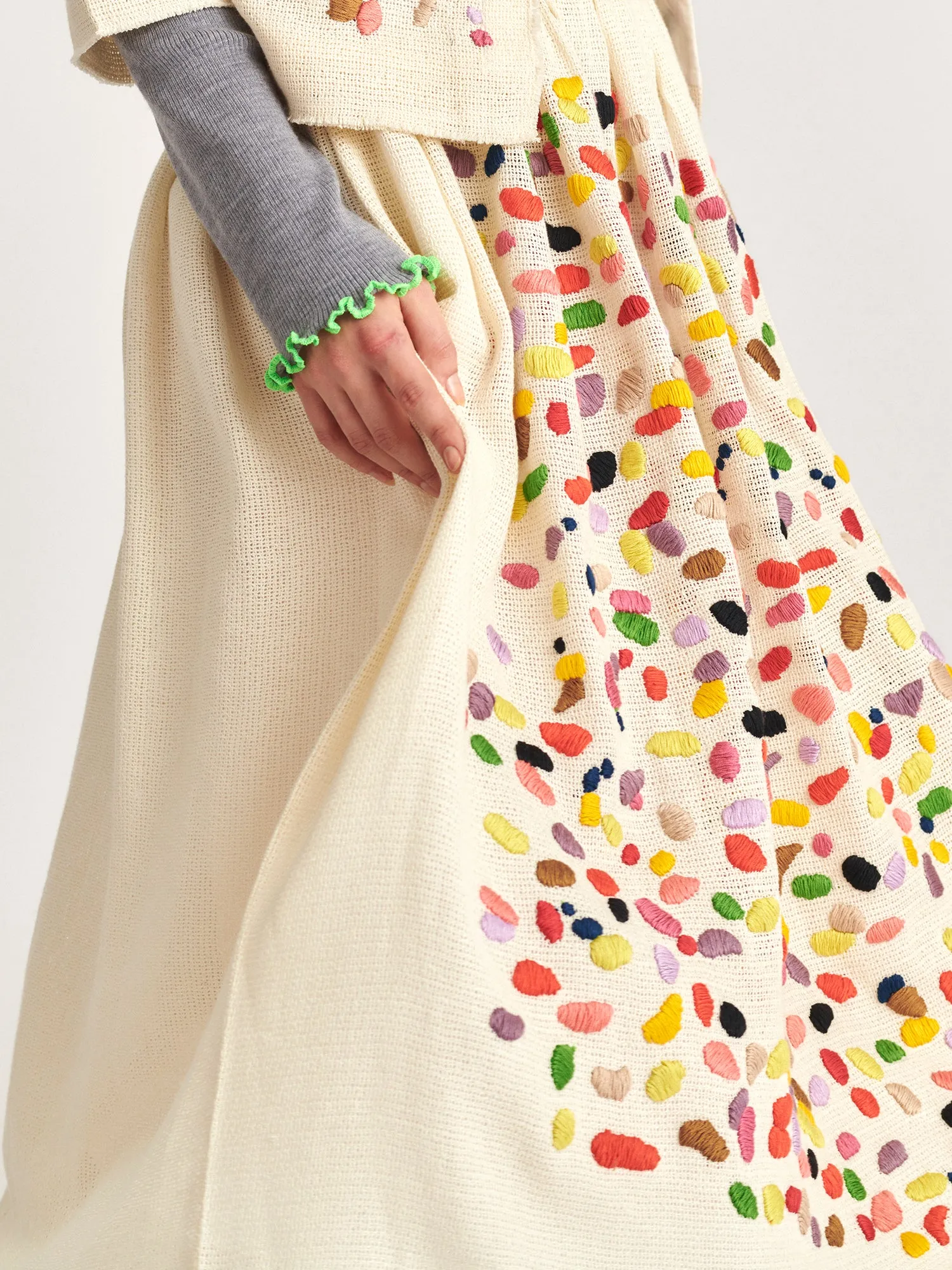 LA JUPE BALLERINE - LES FEUILLES MORTES sold by Mii Collection product image thumbnail 3