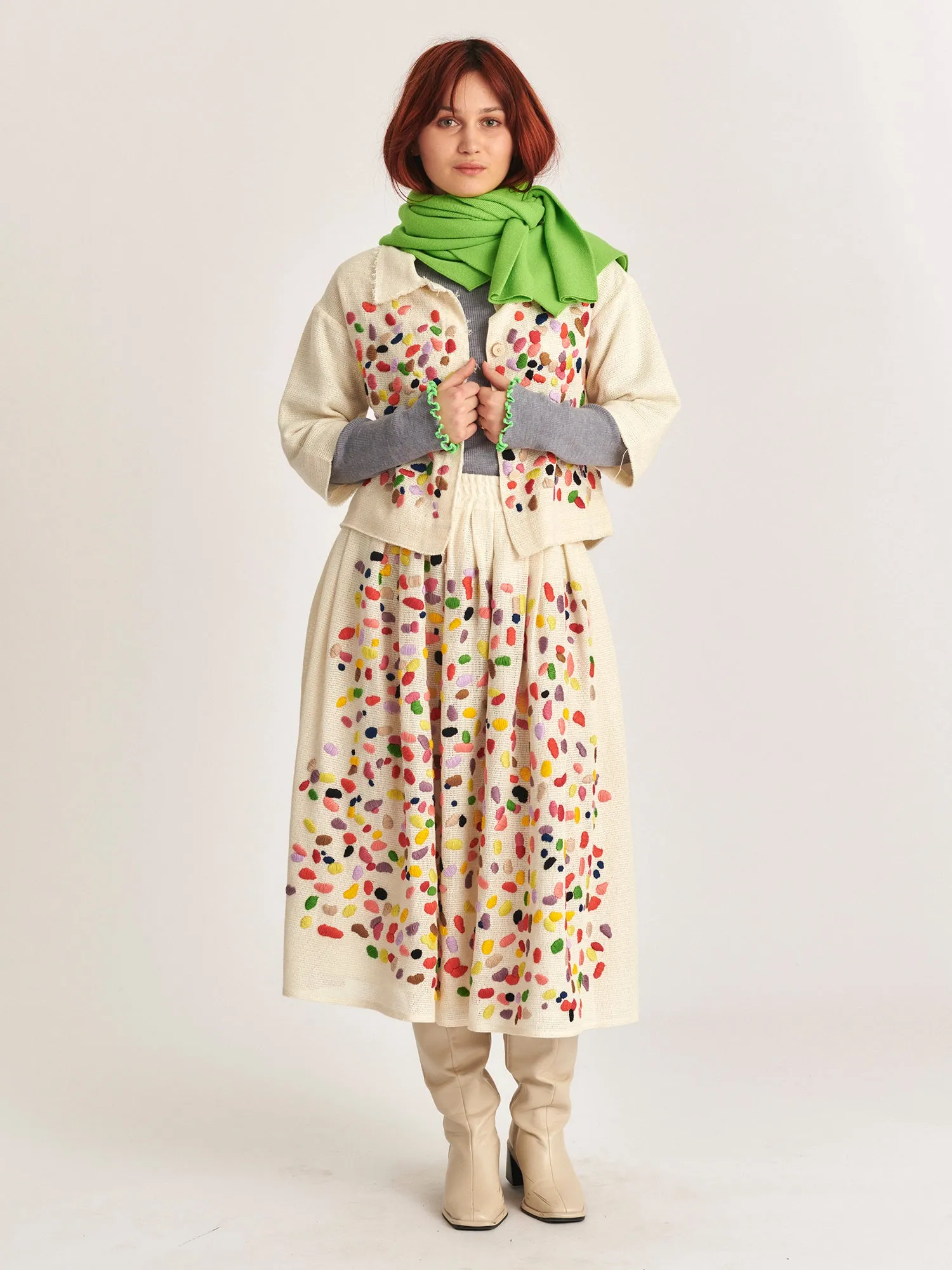 LA VESTE CAPUCINE - LES FEUILLES MORTES sold by Mii Collection product image thumbnail 2