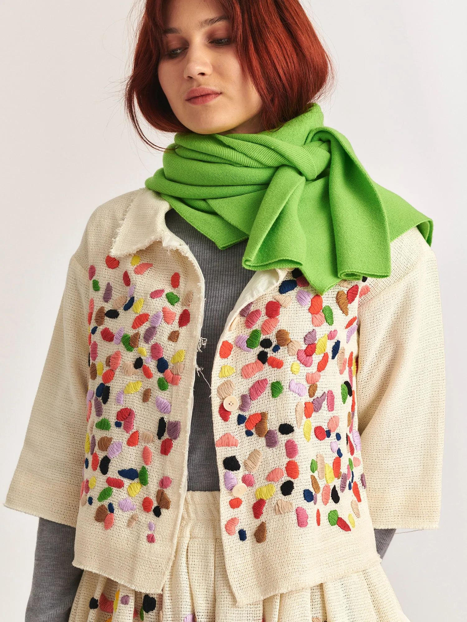 LA VESTE CAPUCINE - LES FEUILLES MORTES sold by Mii Collection product image thumbnail 4