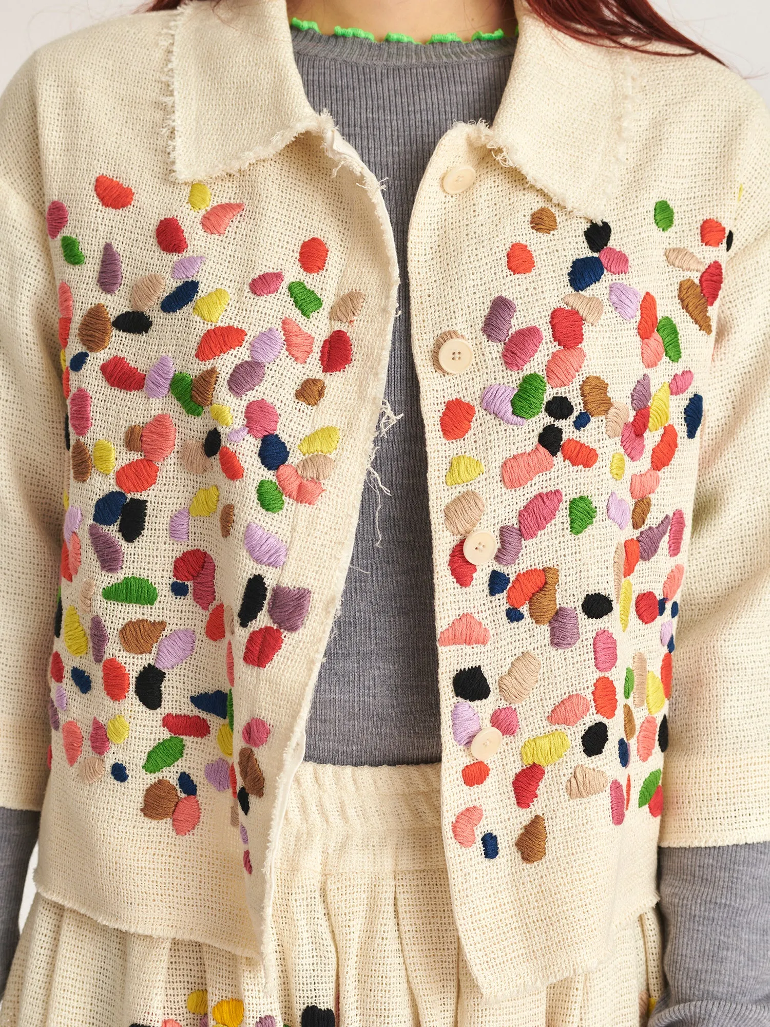 LA VESTE CAPUCINE - LES FEUILLES MORTES sold by Mii Collection product image thumbnail 5