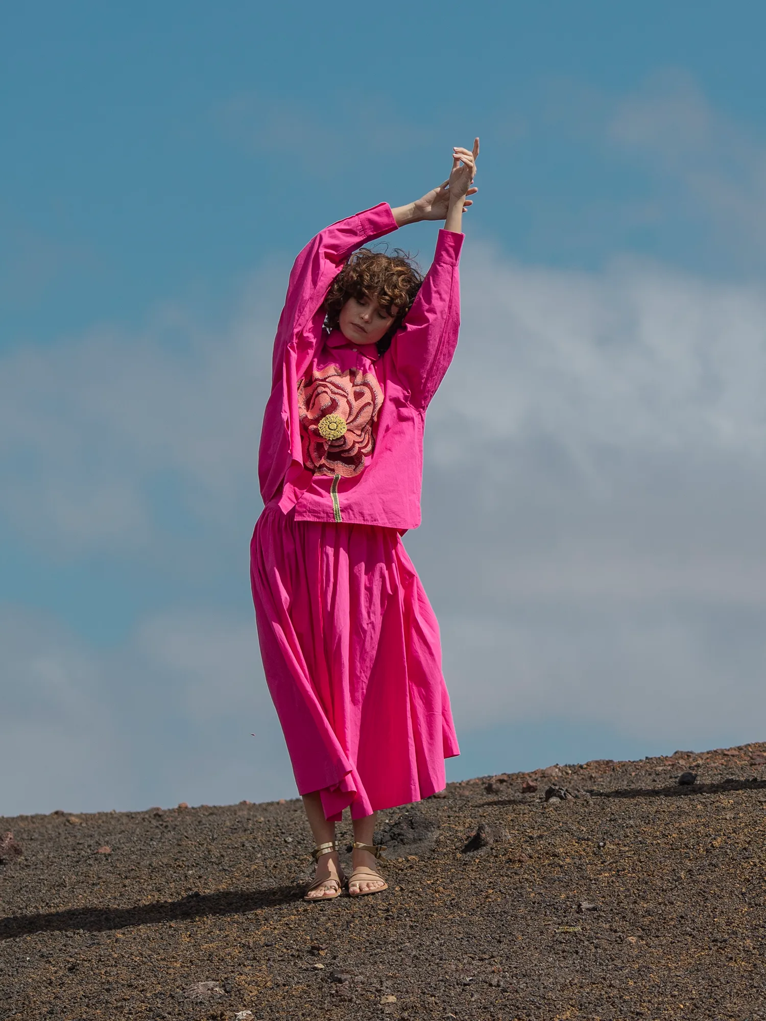 LA CHEMISE GRETA - LA ROSE sold by Mii Collection