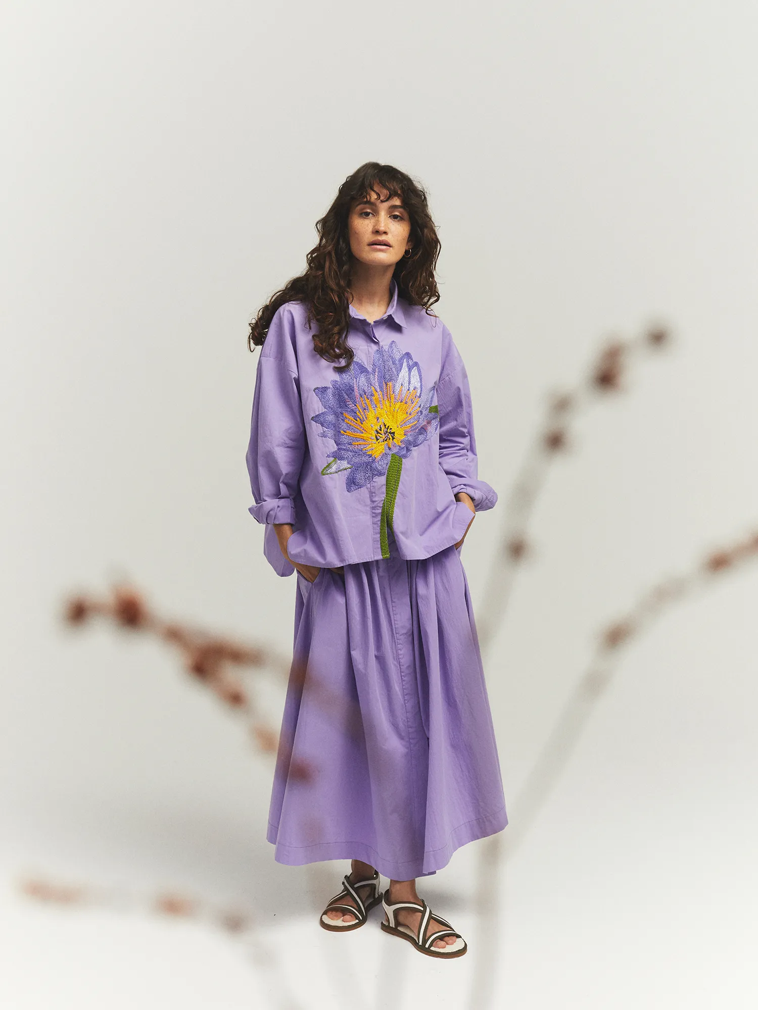 LA CHEMISE GRETA - LE NYMPHEA sold by Mii Collection product image thumbnail 2