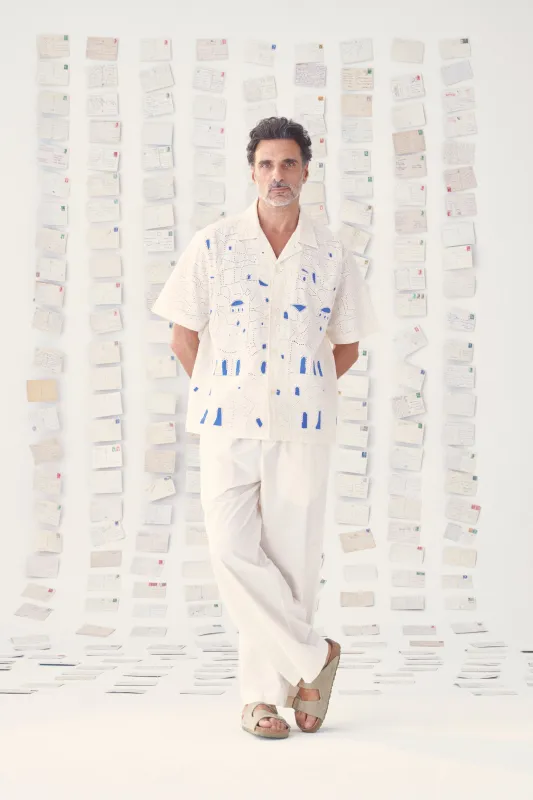 CHEMISE SHIN - LES CYCLADES made by Mii Collection