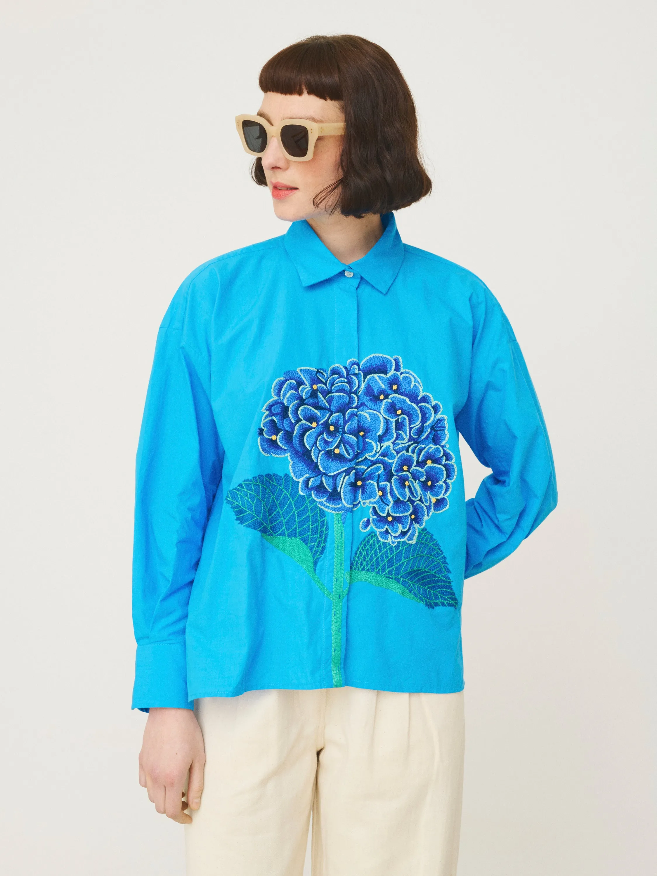 CHEMISE GRETA - HORTENSIA sold by Mii Collection