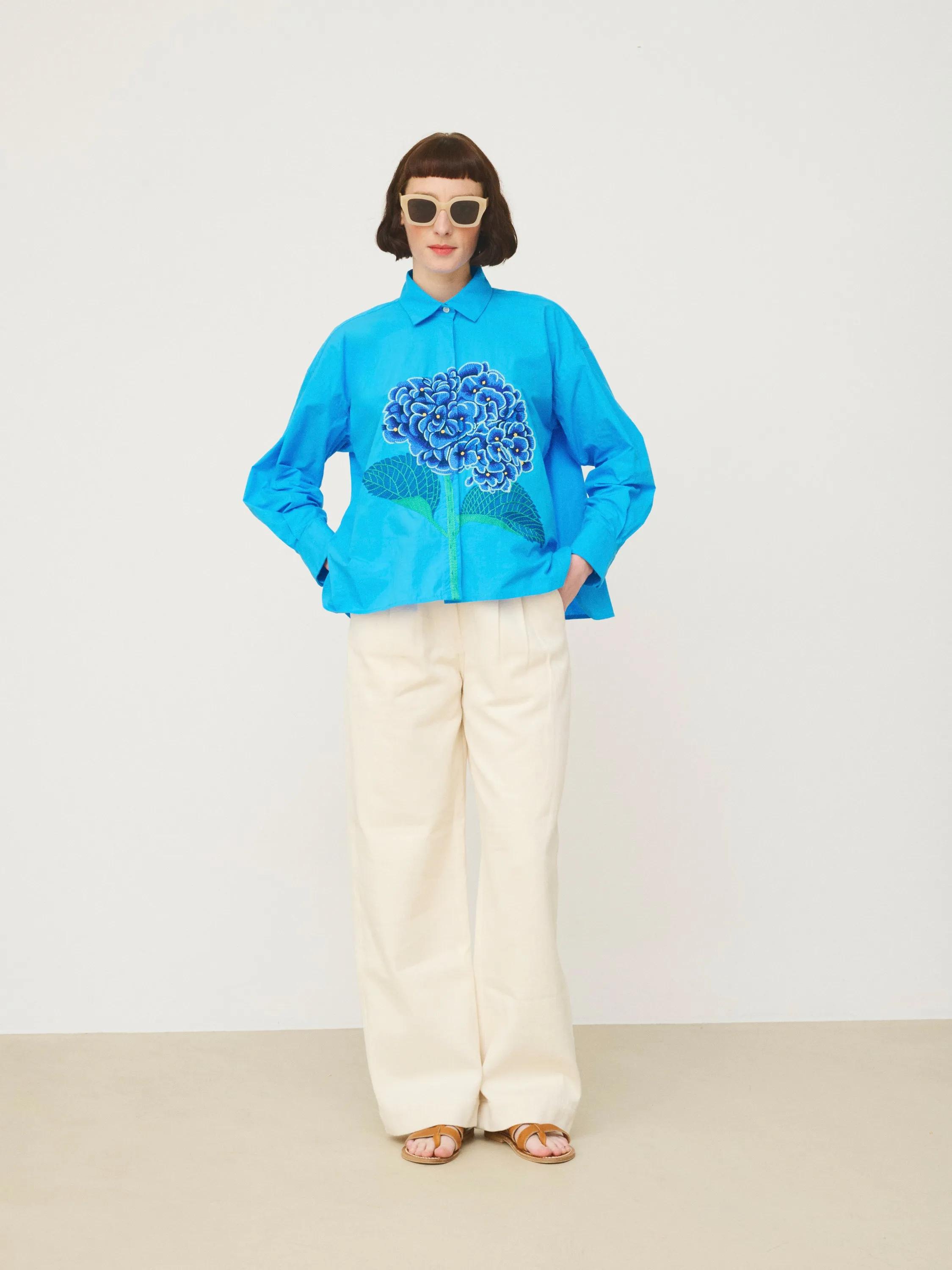 CHEMISE GRETA - HORTENSIA sold by Mii Collection product image thumbnail 2