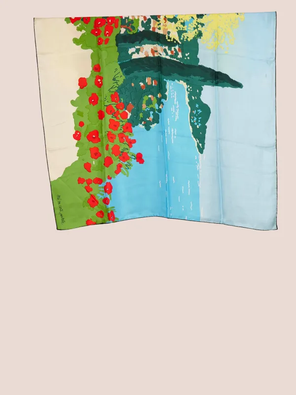 FOULARD PAYSAGE DU SUD - LA PROVENCE made by Mii Collection