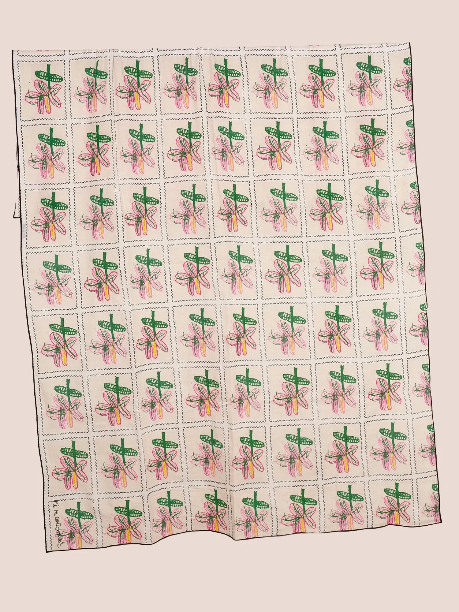 FOULARD FLEURS MINA - LA PROVENCE sold by Mii Collection