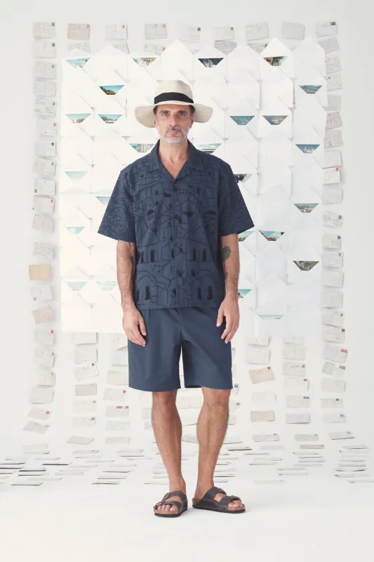 CHEMISE SHIN - LES CYCLADES made by Mii Collection