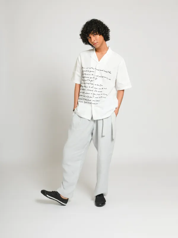 LE PANTALON KAZ - MONOCHROME made by Mii Collection