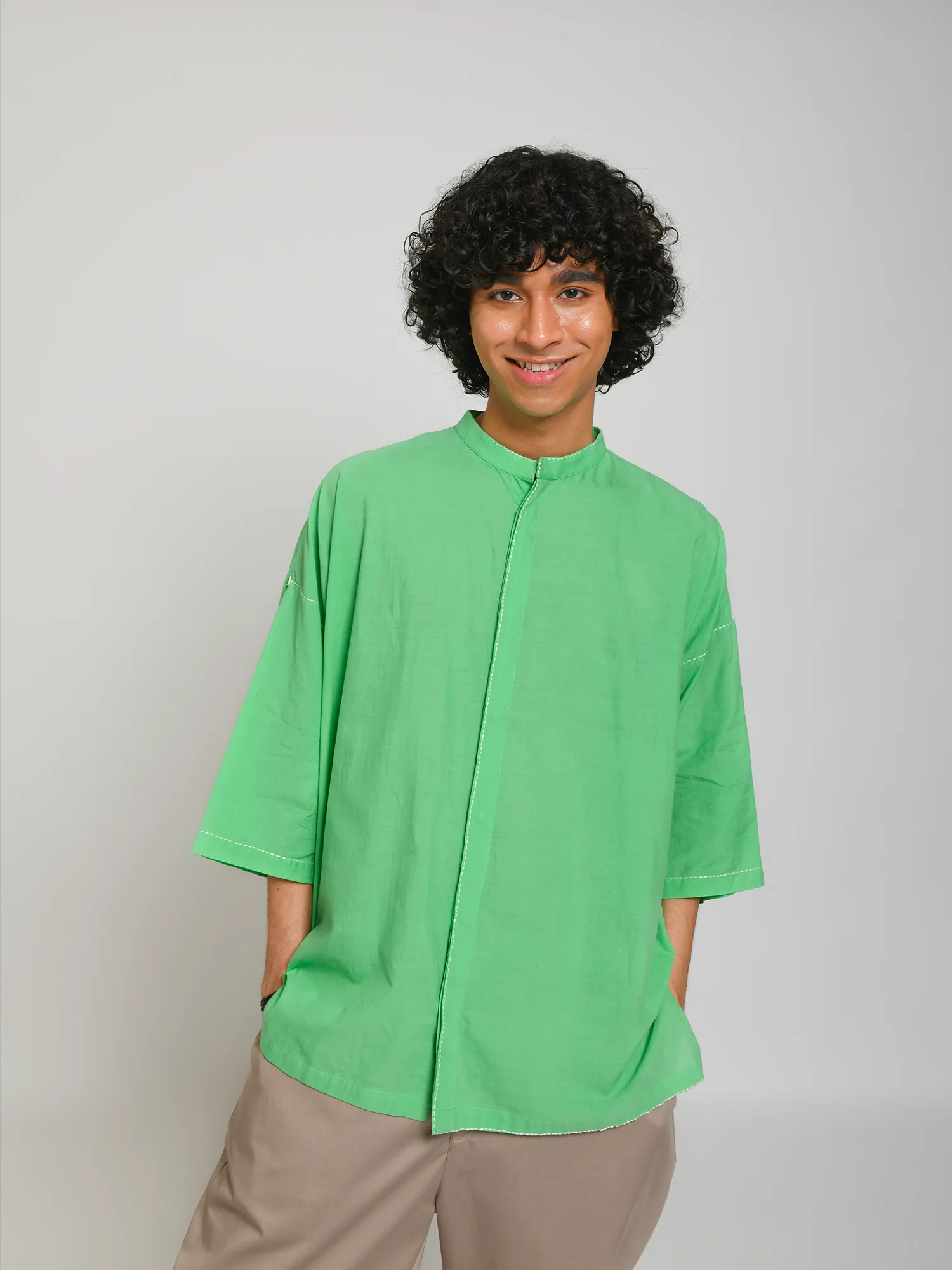 LE KAFTAN FUMI - MONOCHROME sold by Mii Collection product image thumbnail 2