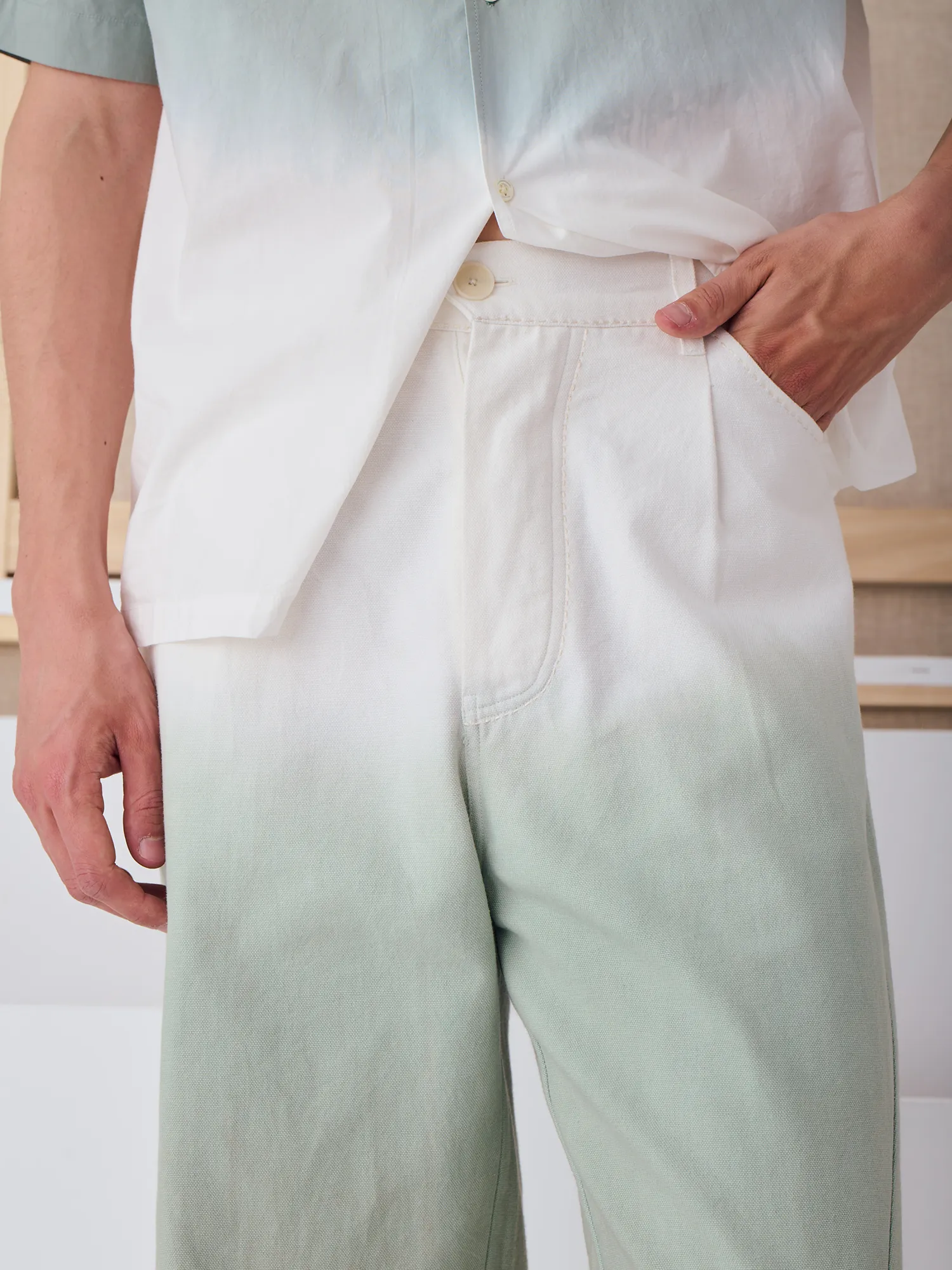 LE PANTALON SHUNSUKE - TIE&DYE sold by Mii Collection product image thumbnail 3