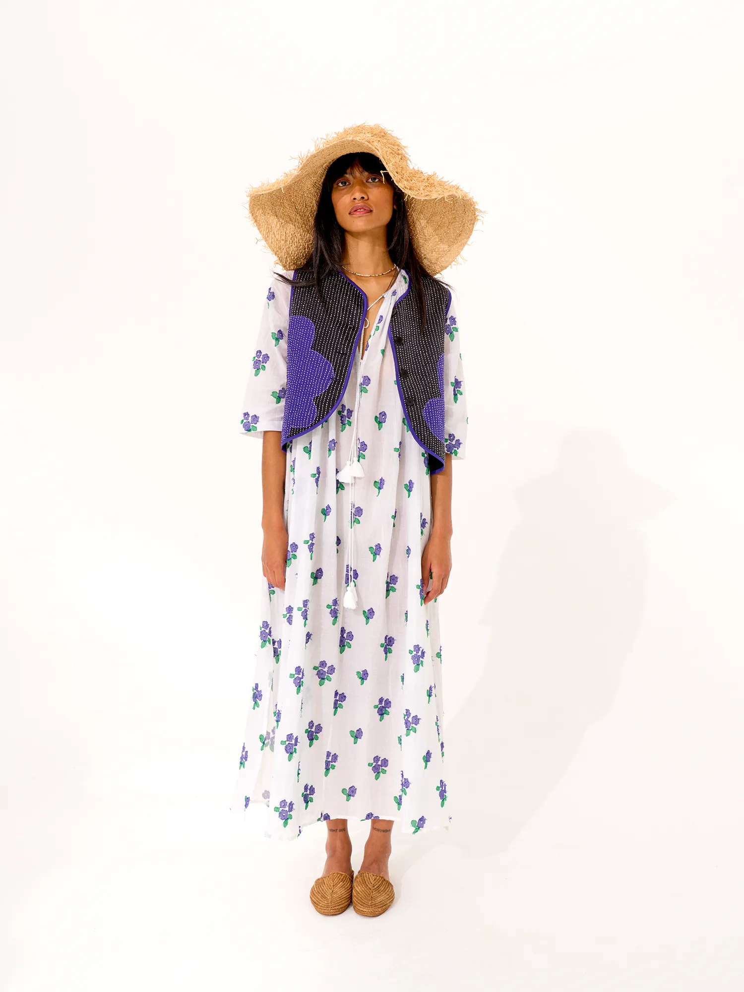 LE GILET CHANA - KANTHA sold by Mii Collection