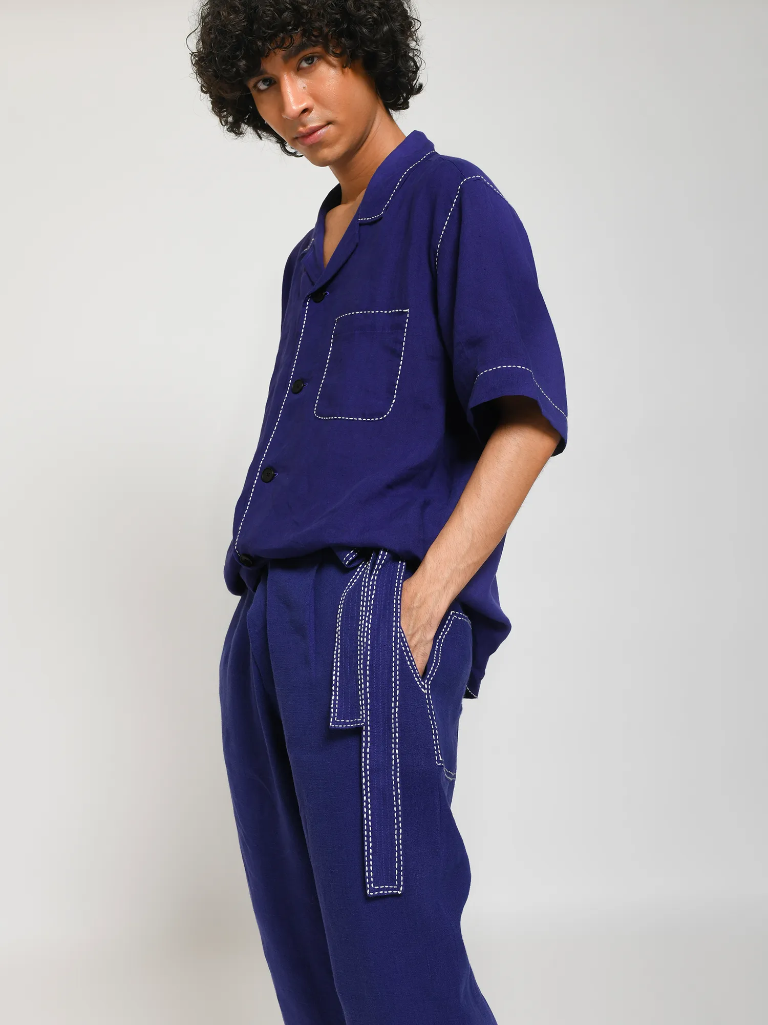 LE PANTALON KAZ - MONOCHROME sold by Mii Collection product image thumbnail 2
