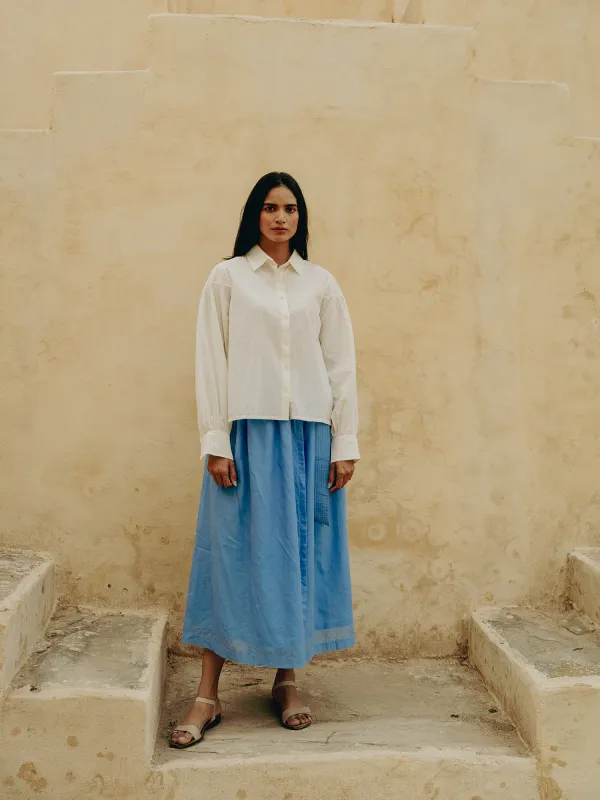 LA CHEMISE DIPA - BLANC made by Mii Collection