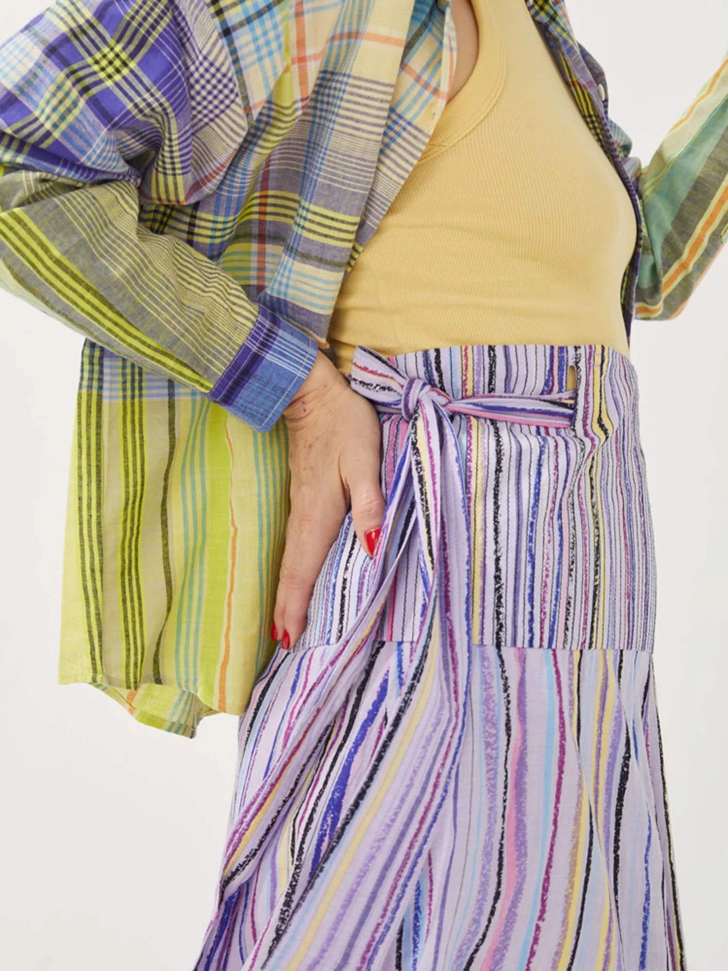LA JUPE ELISABETH - LES RAYÉES sold by Mii Collection product image thumbnail 2