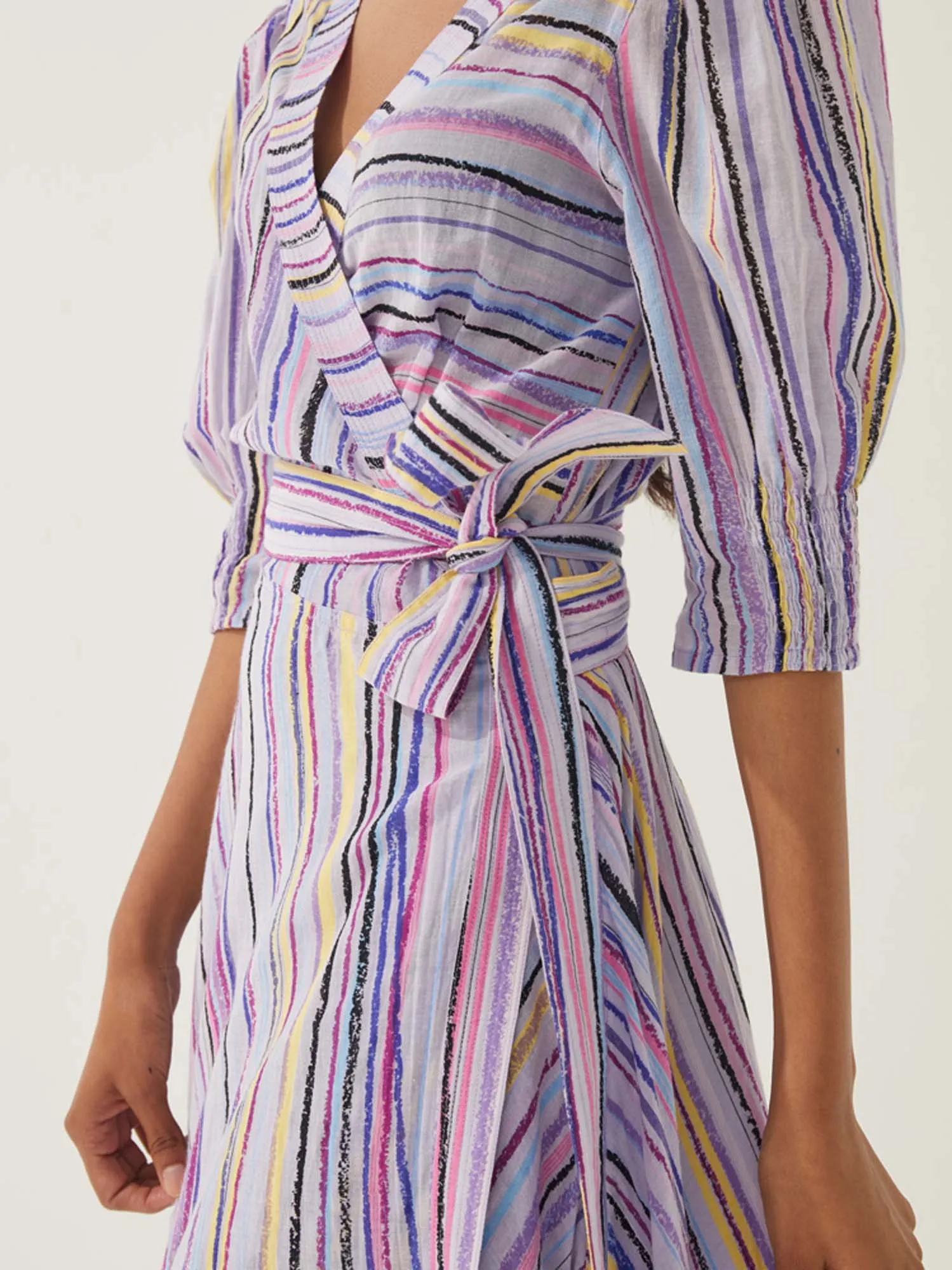 LA ROBE LUCILE - LES RAYÉES sold by Mii Collection product image thumbnail 3