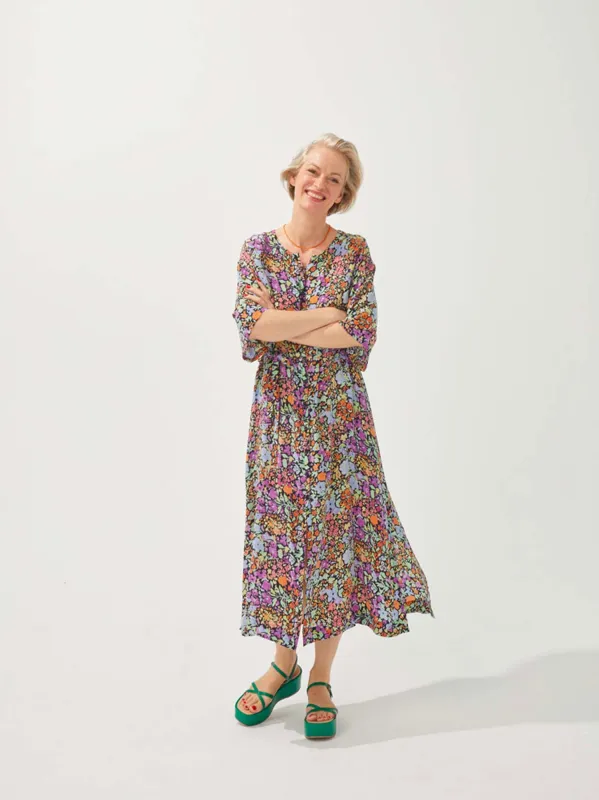 LA ROBE NICO - LE CHAMPS DE FLEURS made by Mii Collection