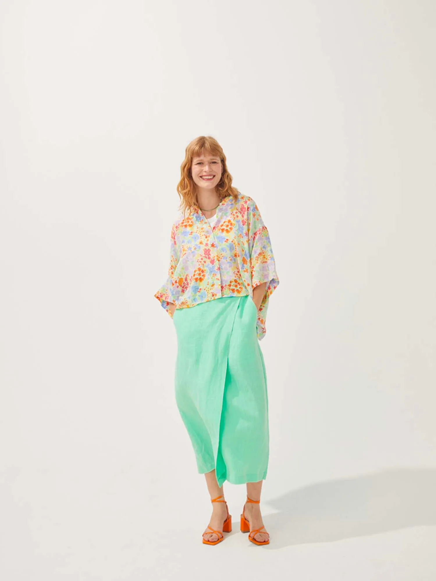 LA CHEMISE ISABELLA - LE CHAMPS DE FLEURS sold by Mii Collection
