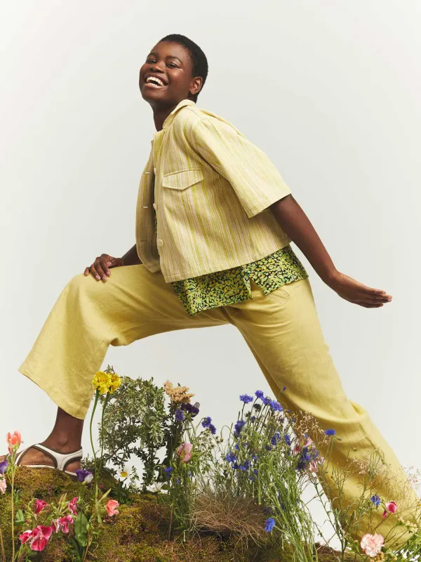 LE PANTALON LENA GIVERNY - LE JARDIN made by Mii Collection