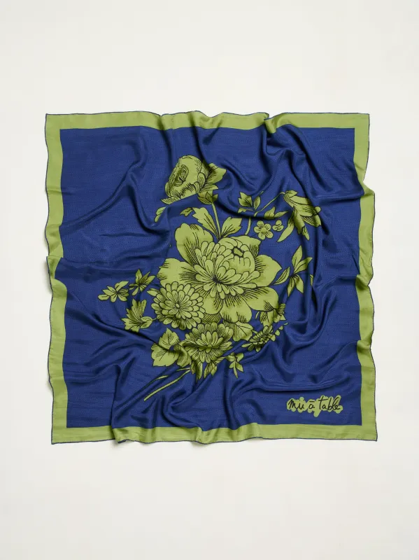 CARRÉ SOIE 65 - LA VAISSELLE made by Mii Collection