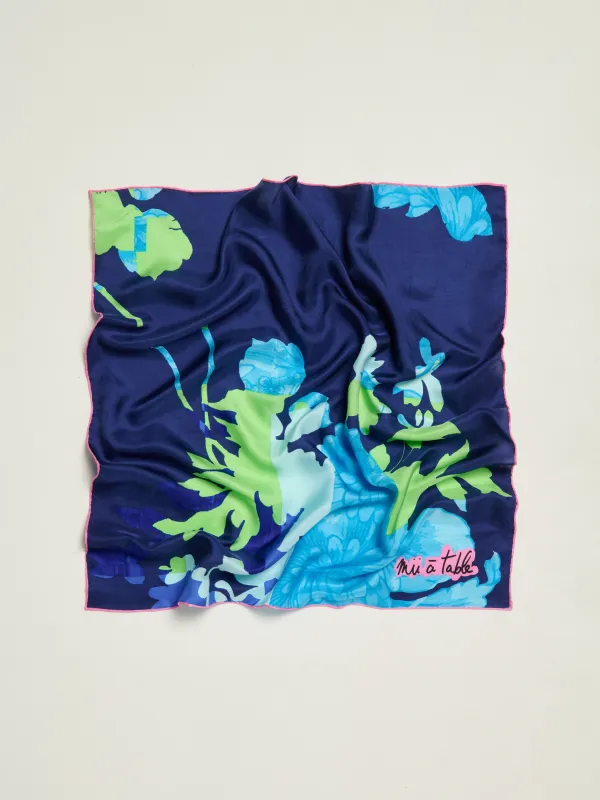 CARRÉ SOIE 65 - COMPOSITION BAROQUE made by Mii Collection