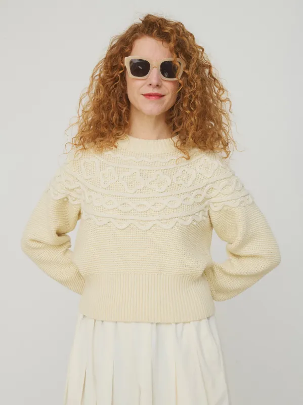PULL ROSALIE - LA CHANTILLY made by Mii Collection
