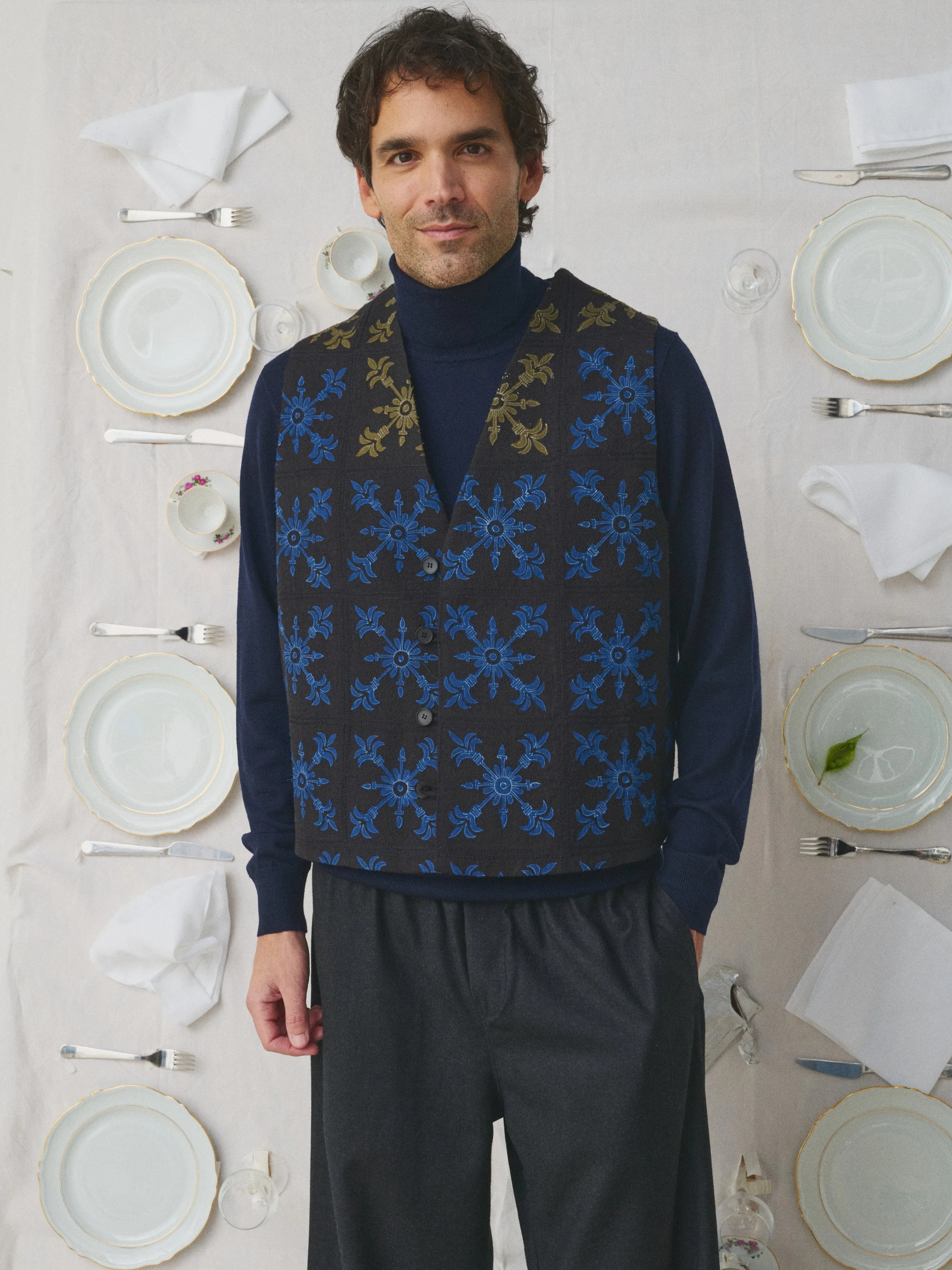 GILET PIMA - LA VAISSELLE sold by Mii Collection