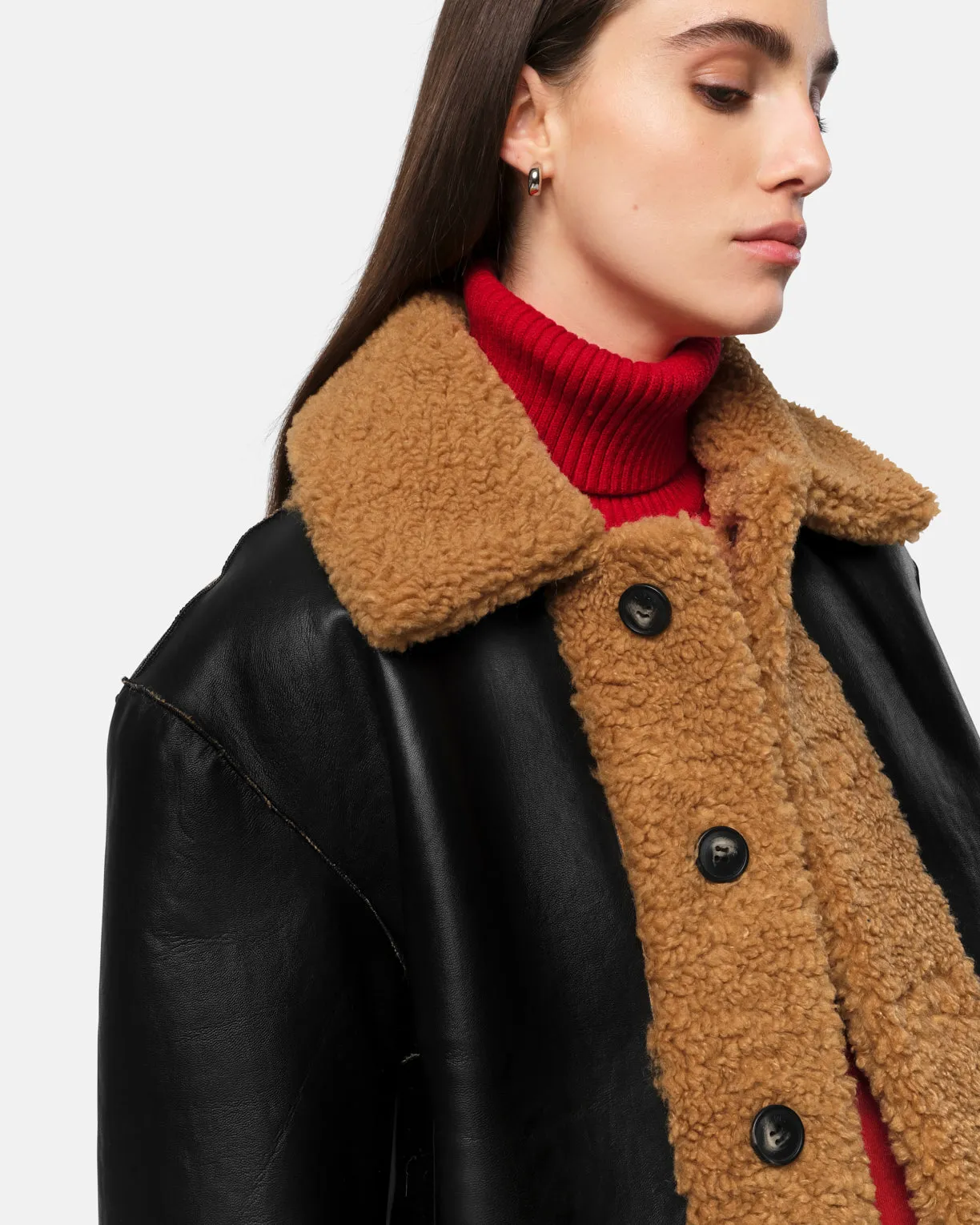 Charlie Coat Hazelnut sold by Apparis product image thumbnail 4