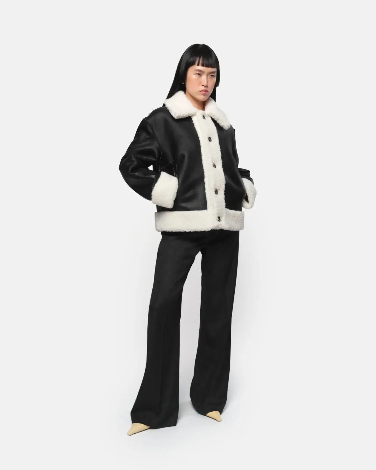 Charlie Coat Blanc sold by Apparis product image thumbnail 2