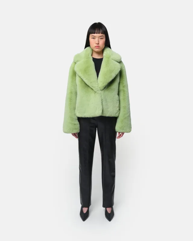 Miller Coat Matcha made by Apparis