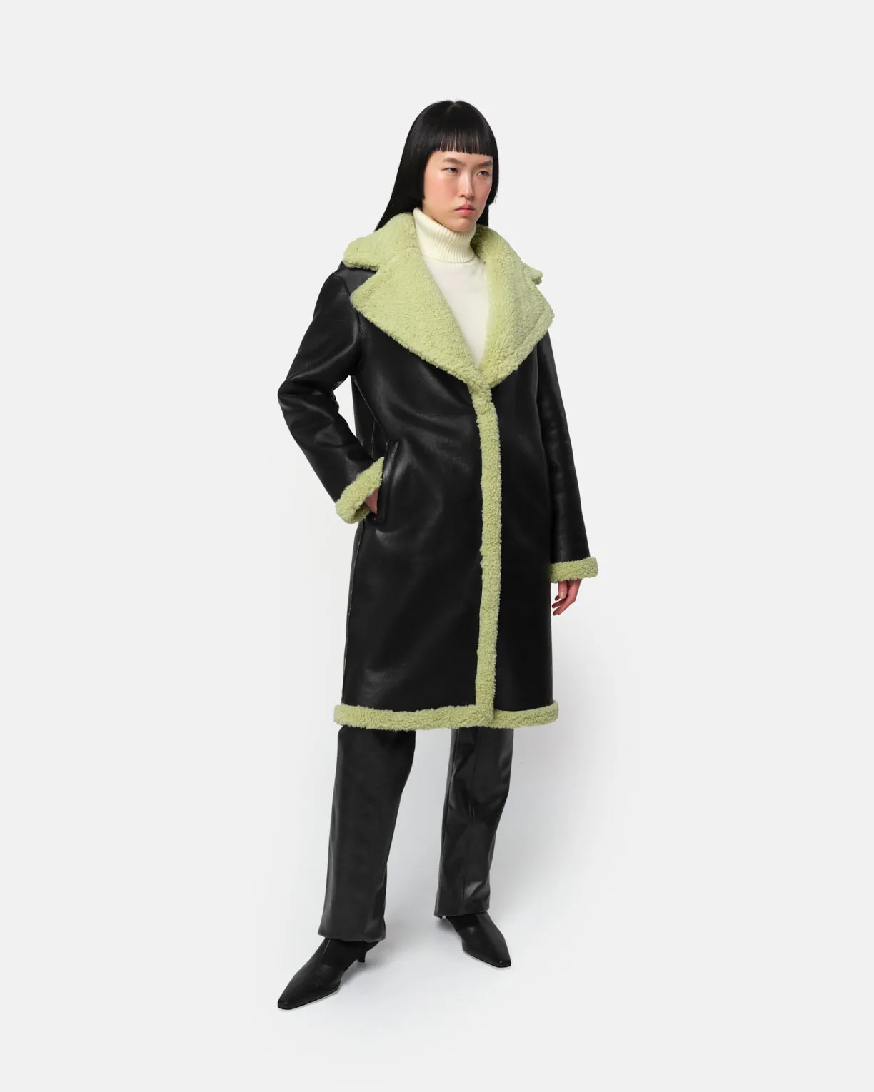 Anei Coat Pistachio sold by Apparis product image thumbnail 2