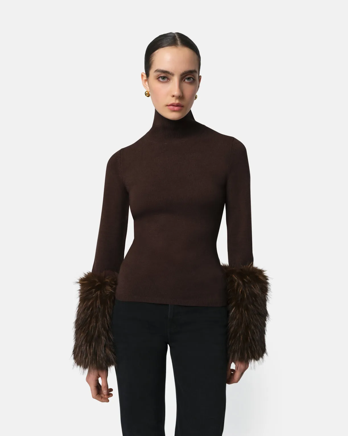 Aspen Cuff Turtleneck sold by Apparis