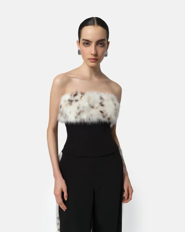 Ivy Trim Tube Top made by Apparis