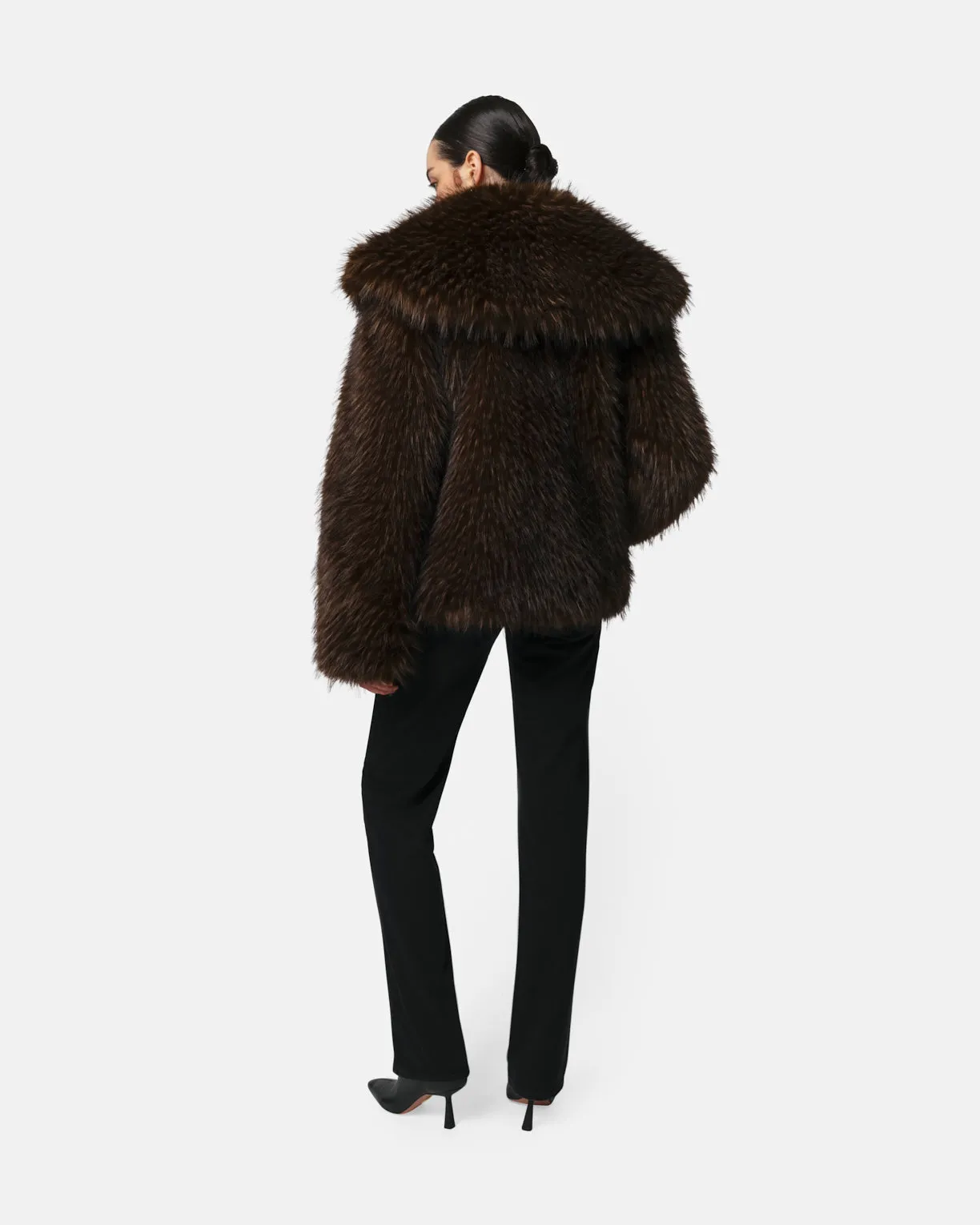 Yara Fox Coat sold by Apparis product image thumbnail 3