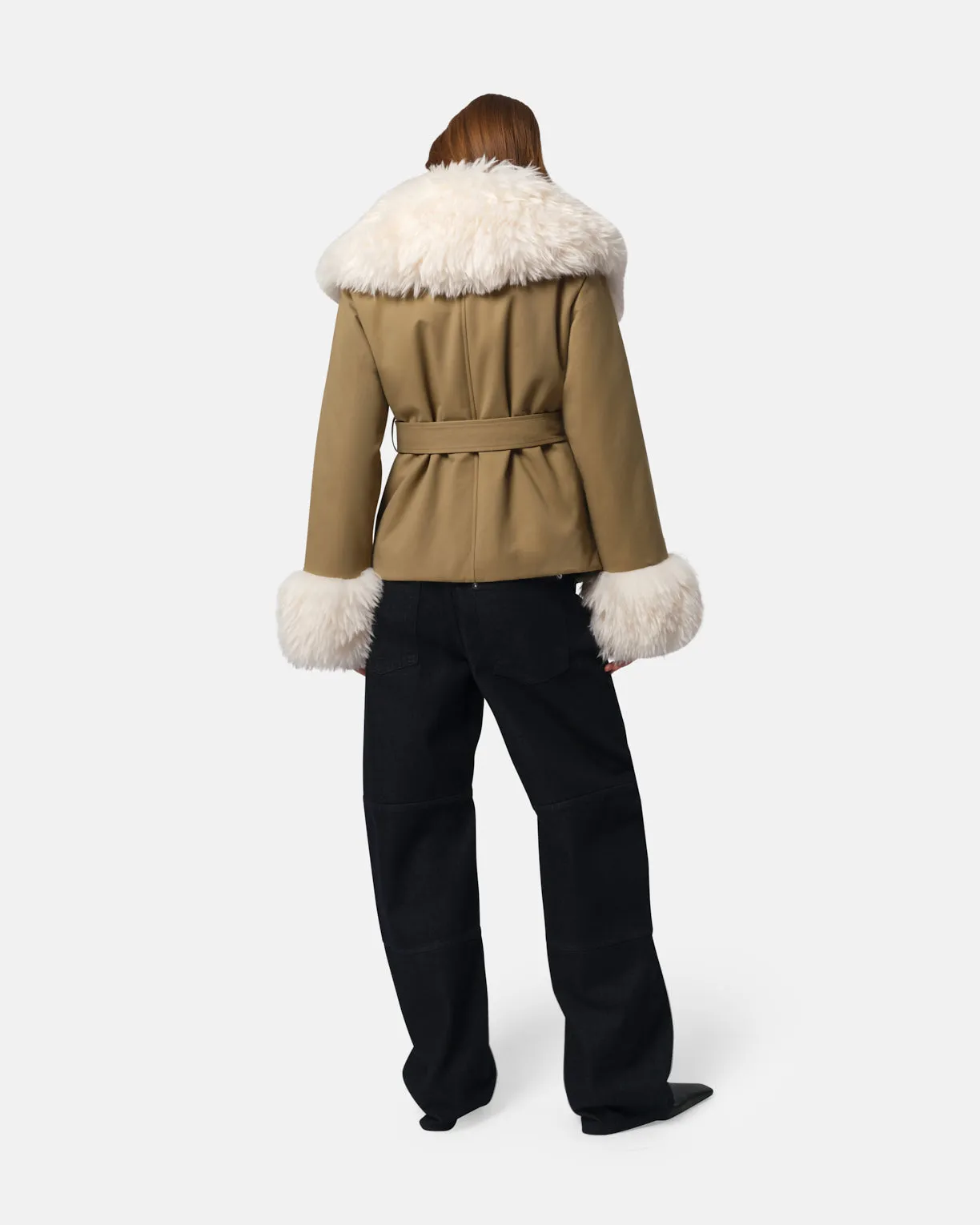 Parker Belted Jacket sold by Apparis product image thumbnail 3