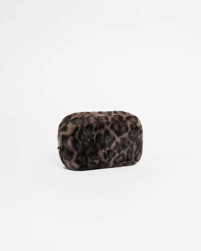 Noor Dark Leopard Pochette sold by Apparis