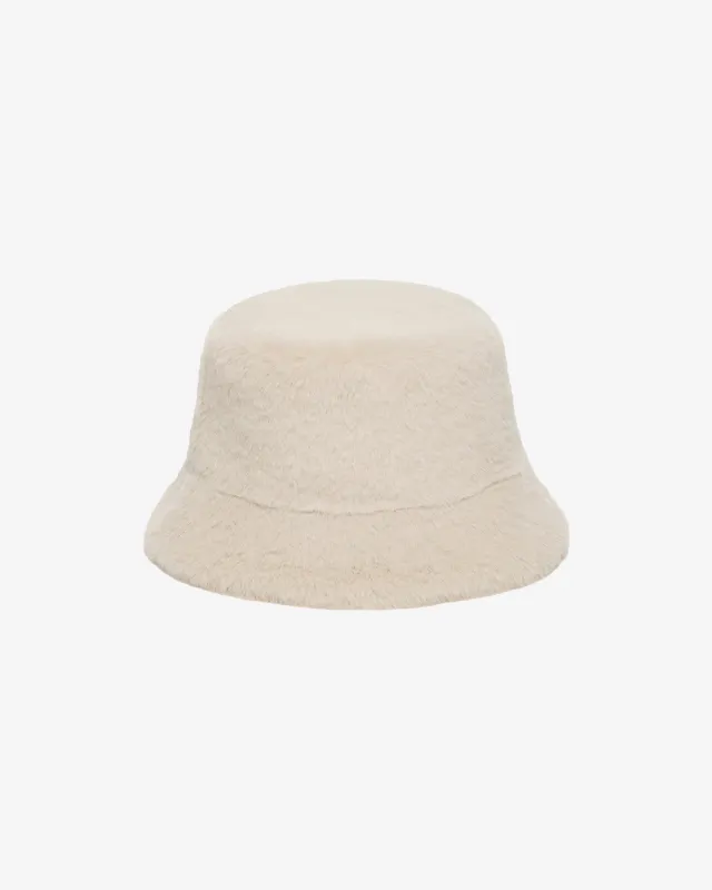 Amara Bucket Hat Latte made by Apparis