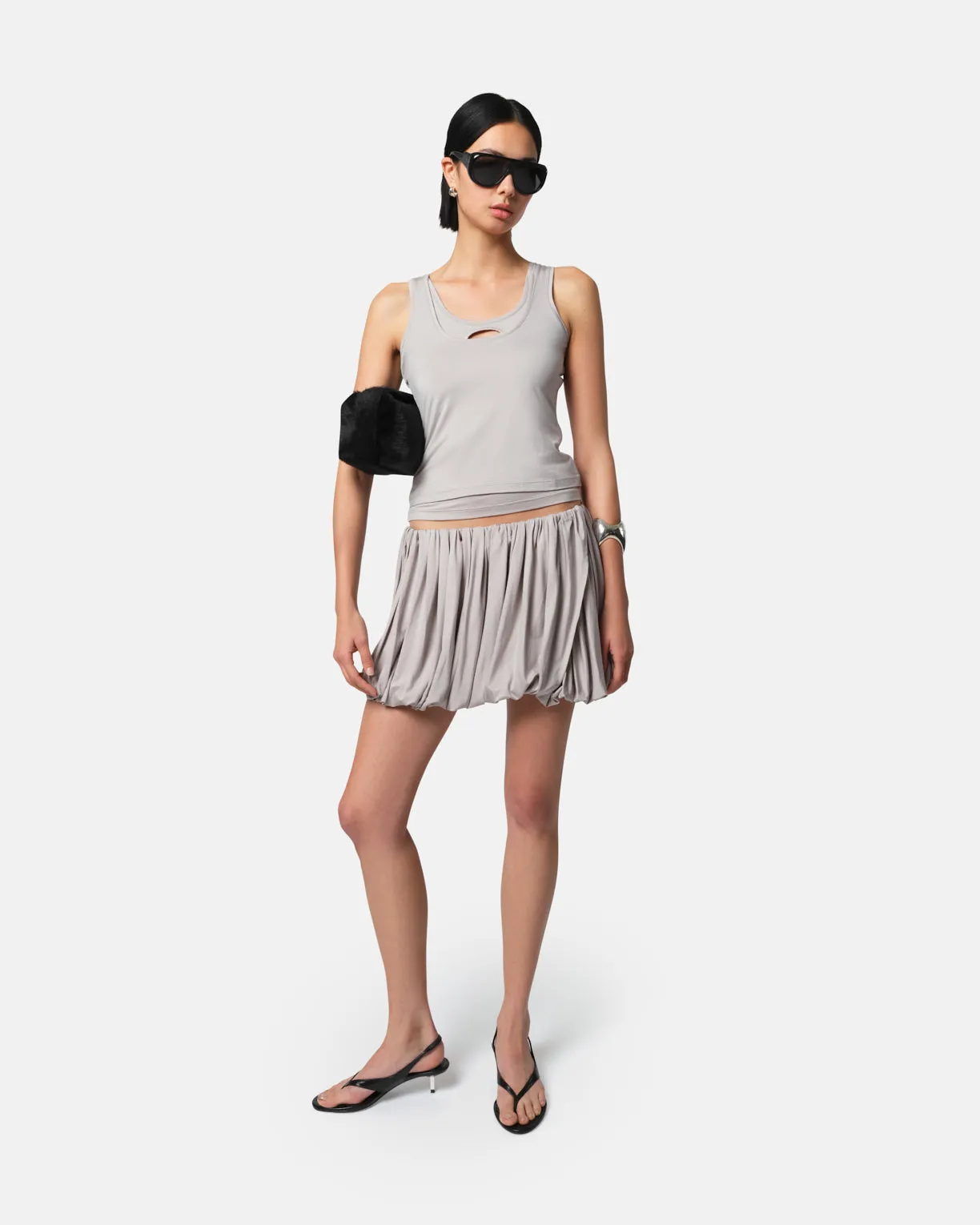 Troye Double Tank Rocky Grey sold by Apparis product image thumbnail 4