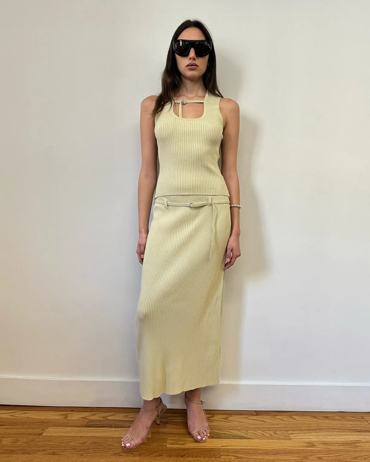 Judd Maxi Skirt Jade sold by Apparis product image thumbnail 5