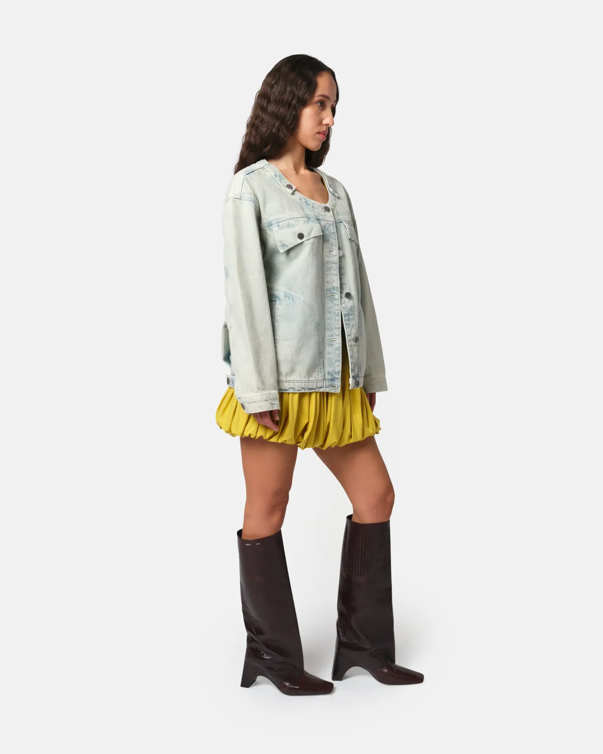 Barlow Scoop Neck Jacket Light Blue sold by Apparis product image thumbnail 3