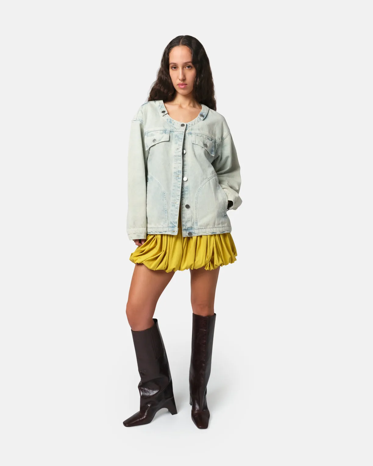 Barlow Scoop Neck Jacket Light Blue sold by Apparis product image thumbnail 2