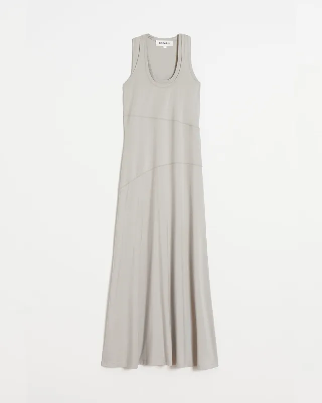 Lynn Maxi Dress Rocky Grey made by Apparis