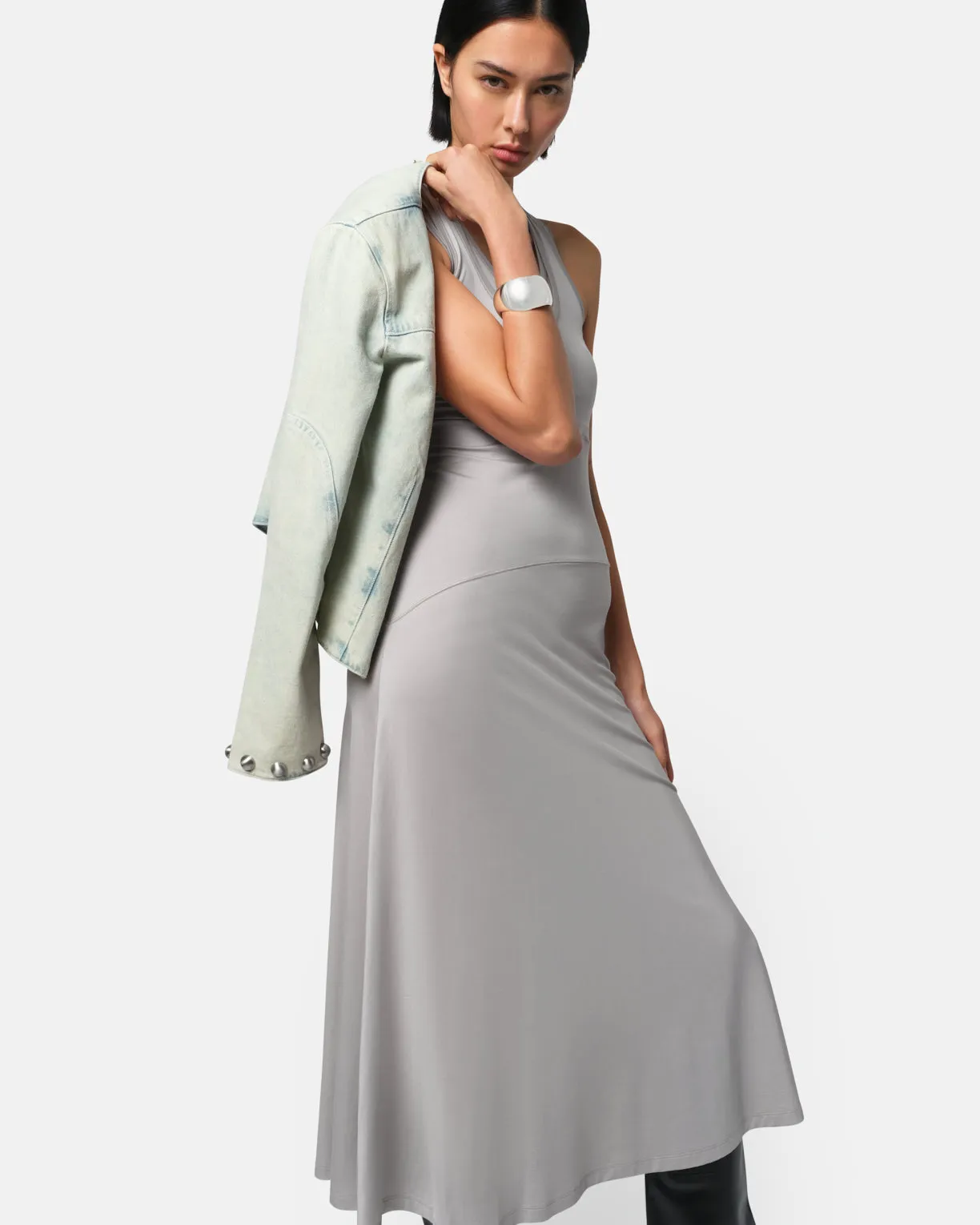 Lynn Maxi Dress Rocky Grey sold by Apparis product image thumbnail 3