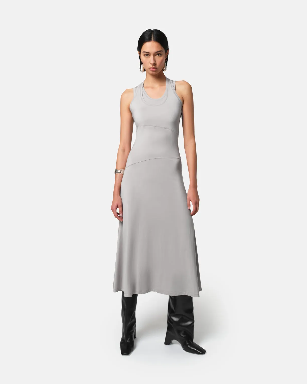 Lynn Maxi Dress Rocky Grey sold by Apparis product image thumbnail 2