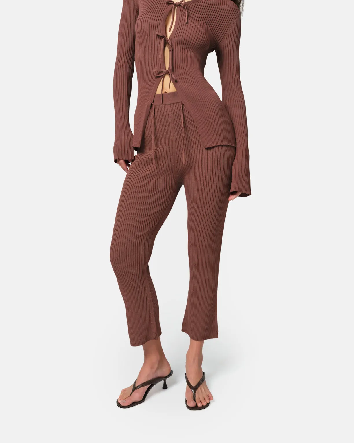 Desi Capri Pants Clay sold by Apparis product image thumbnail 2