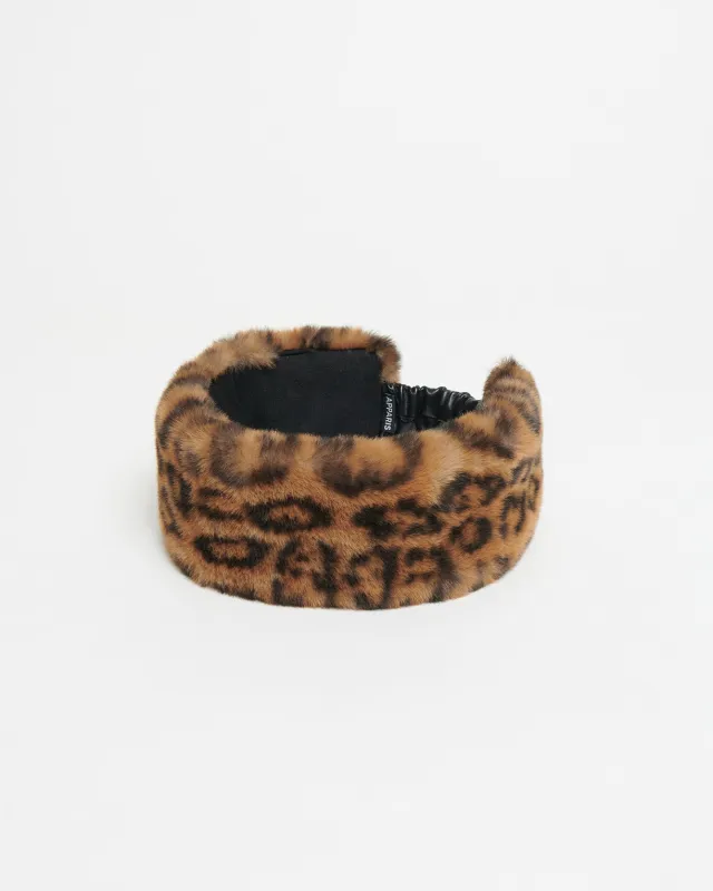 Eleni Headband Leopard sold by Apparis