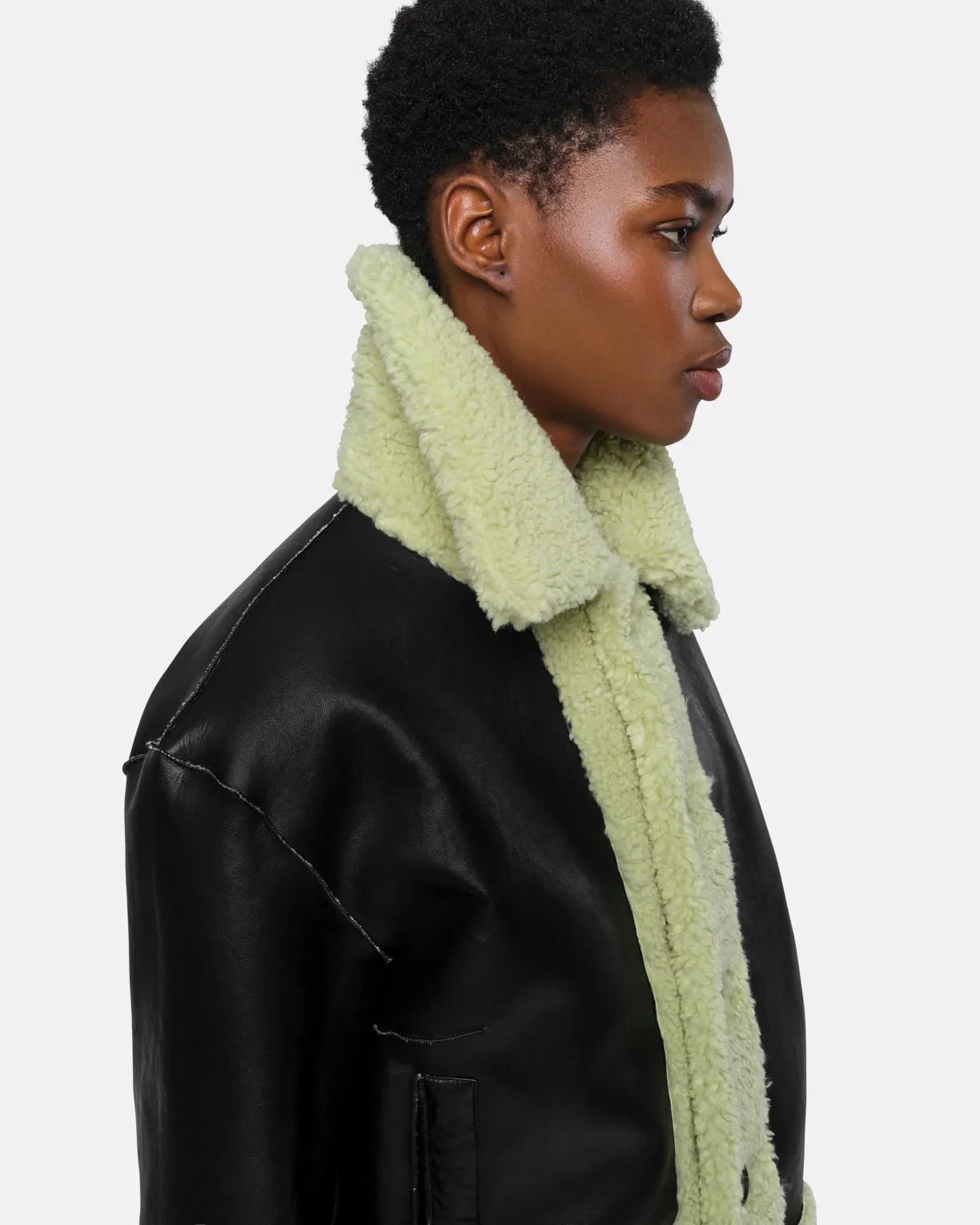 Charlie Coat Pistachio sold by Apparis product image thumbnail 4