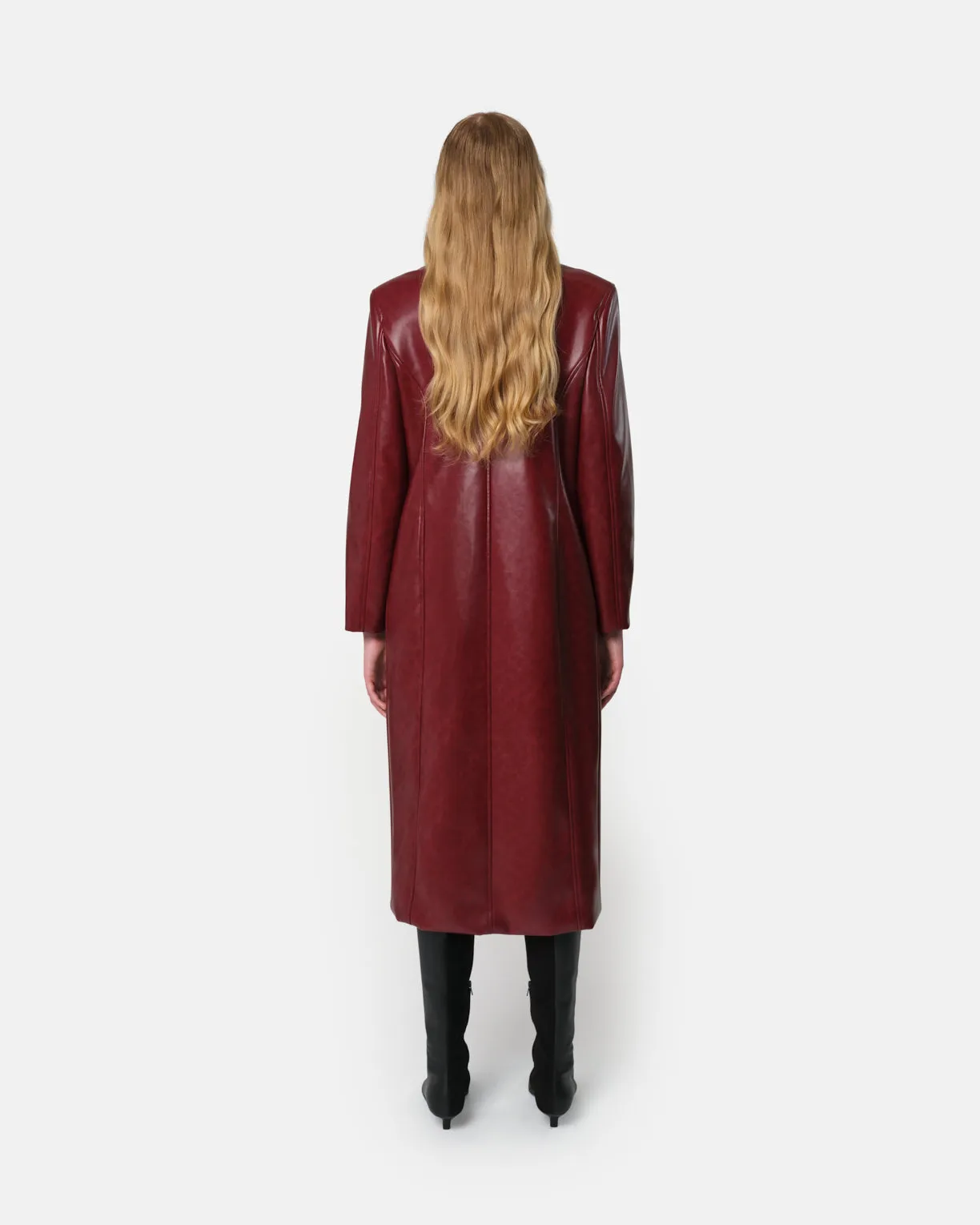 Lauren Overcoat Crimson sold by Apparis product image thumbnail 3