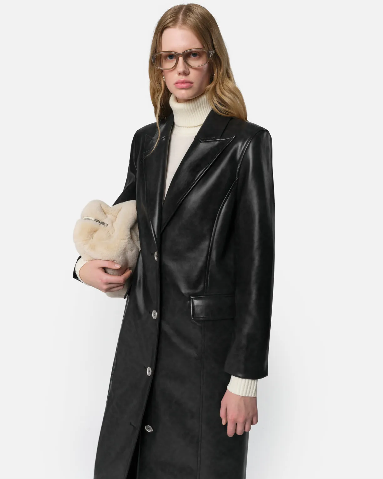 Lauren Overcoat Noir sold by Apparis product image thumbnail 4